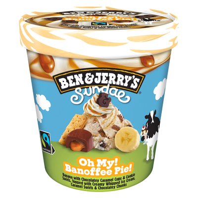 Bild von Ben & Jerry's Sundae Oh My! Banoffee Pie