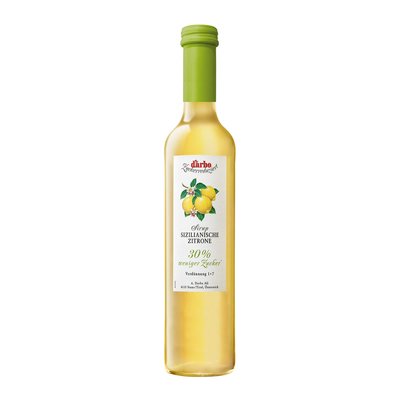 Bild von Darbo Sirup Sizilianische Zitrone - weniger Zucker