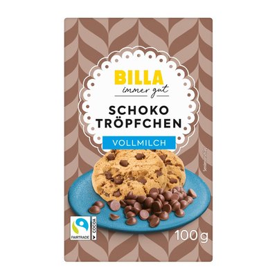 Bild von BILLA Schokotropfen Vollmilch