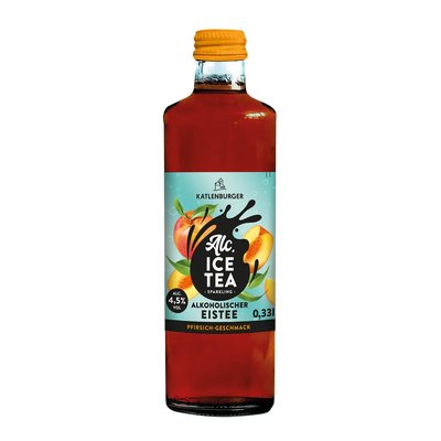 Bild von Katlenburger Alcoholic Ice Tea Pfirsich