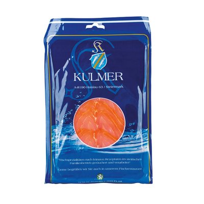 Bild von Kulmer Räucherlachs geschnitten