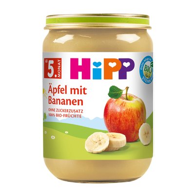 Bild von Hipp Äpfel mit Bananen