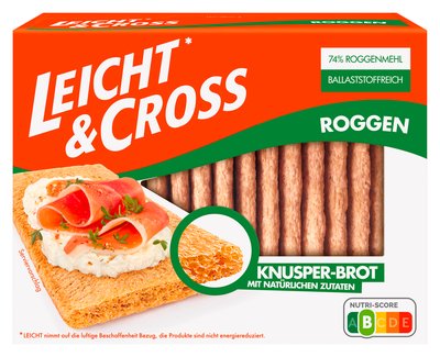 Bild von Griesson Leicht & Cross Roggen Knusperbrot