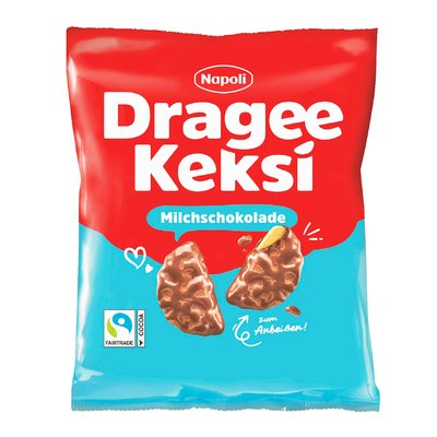 Bild von Napoli Dragee Keksi Milchschokolade