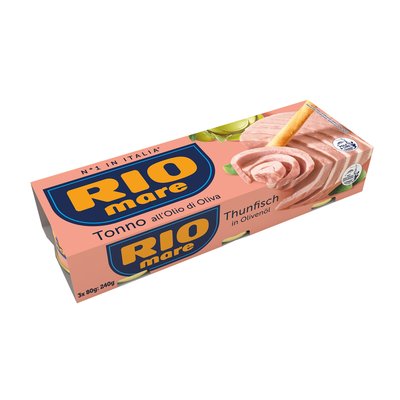 Bild von Rio Mare Thunfisch in Olivenöl 3x80g