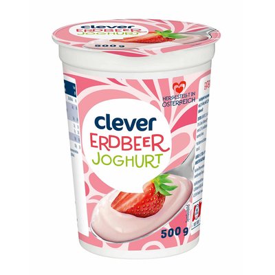 Bild von Clever Joghurt Erdbeer