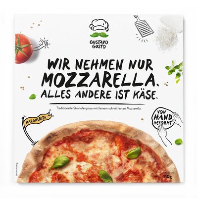 Bild von Gustavo Gusto Pizza Margherita