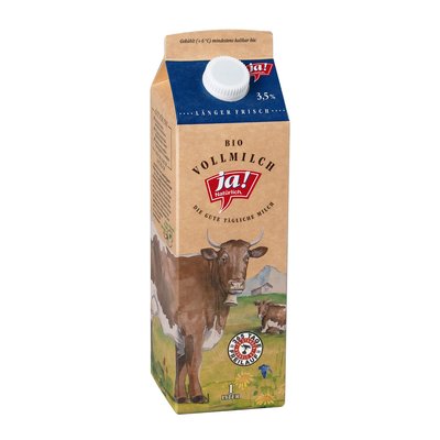Bild von Ja! Natürlich Vollmilch länger frisch 3.5%