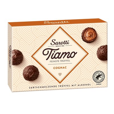 Bild von Sarotti Tiamo Cognac Trüffel