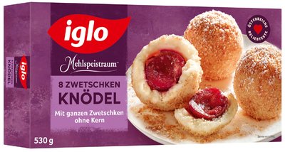 Bild von Iglo Zwetschkenknödel ohne Kern