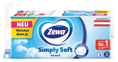 Bild von Zewa Comfort Toilettenpapier Weiß
