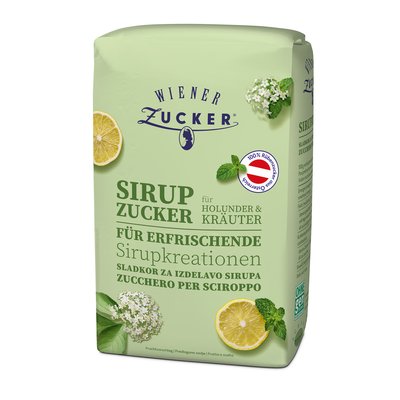 Bild von Wiener Zucker Sirupzucker Holunder&Kräuter