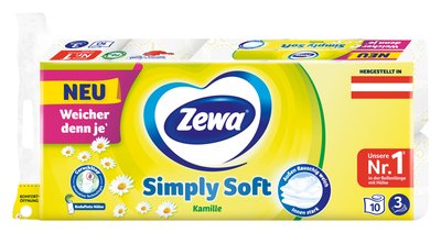 Bild von Zewa Comfort Toilettenpapier Kamille