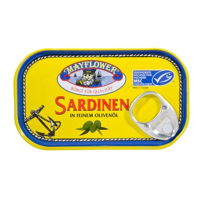 Bild von Mayflower Sardinen in feinem Olivenöl