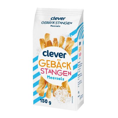 Bild von Clever Gebäckstangen Meersalz
