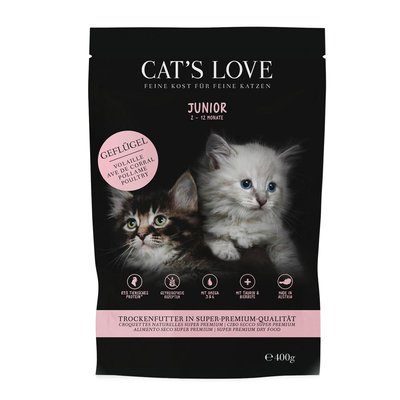 Bild von Cat's Love Trocken Junior Geflügel