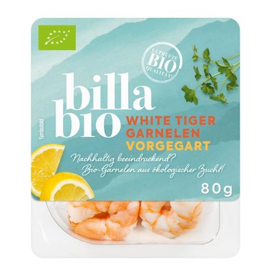 Bild von BILLA Bio Garnelen Essfertig