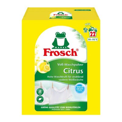 Bild von Frosch Waschpulver Citrus