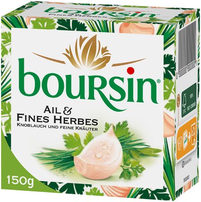 Bild von Boursin Kräuter mit Knoblauch
