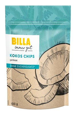 Bild von BILLA Kokos Chips geröstet