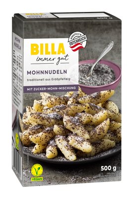Bild von BILLA Mohnnudeln Vegan