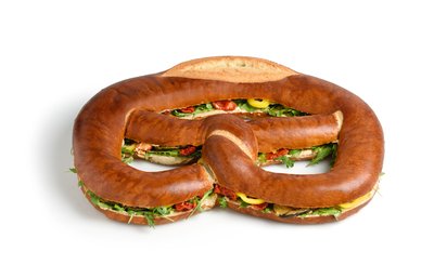 Bild von Party-Breze vegetarisch Lauge