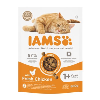 Bild von IAMS mit frischem Huhn