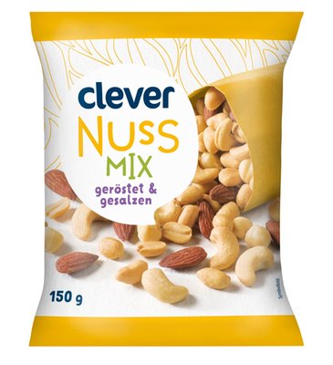 Bild von Clever Nuss Mix geröstet & gesalzen