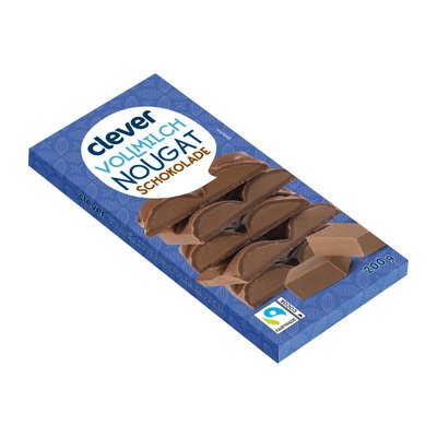 Bild von Clever Schokoladentafel Nougat
