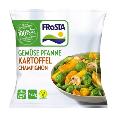 Bild von Frosta Gemüse Pfanne Kartoffel Champignon