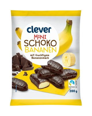 Bild von Clever Schokobananen Minis