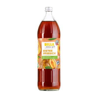 Bild von BILLA Eistee Pfirsich