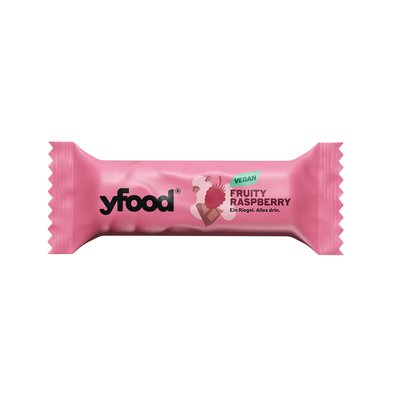 Bild von YFood Riegel Vegan Fruity Raspberry