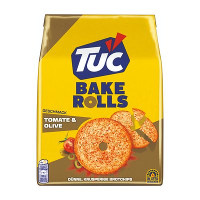 Bild von TUC Bake Rolls Tomate & Olive Geschmack