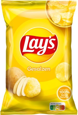 Bild von Lays Chips gesalzen