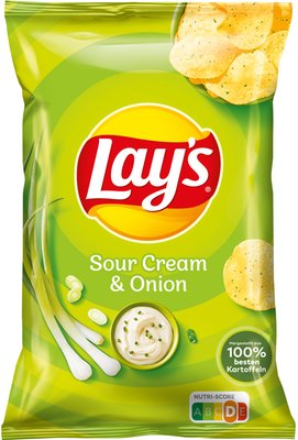 Bild von Lays Chips Sour Cream Onion