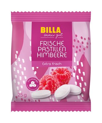 Bild von BILLA Pastillen Himbeere