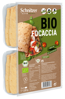 Bild von Schnitzer Bio Focaccia Glutenfrei