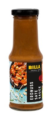 Bild von BILLA Erdnuss Saté Sauce