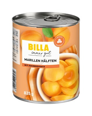 Bild von BILLA Marillenhälften