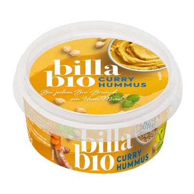 Bild von BILLA Bio Hummus Curry