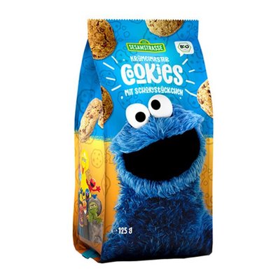 Bild von Sesamstrasse Krümelmonster Kekse mit Schokostückchen