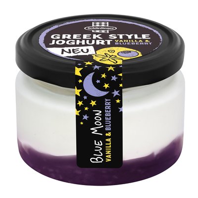 Bild von Schärdinger Greek Style Vanilla & Blueberry Joghurt
