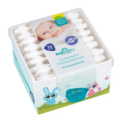 Bild von Babywell Sicherheitswattestäbchen