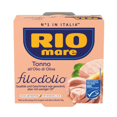 Bild von Rio Mare Thunfisch Filod'Olio Msc