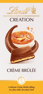 Bild von Lindt Creation Crème Broûlétte Tafel