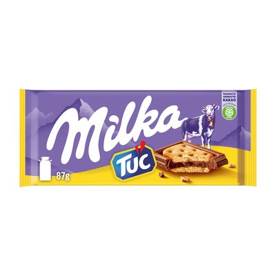 Bild von Milka Sandwich mit TUC-Cracker