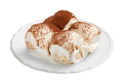 Bild von Profiteroles Dessert hell