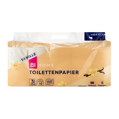 Bild von BI HOME Toilettenpapier Vanille 3-lagig