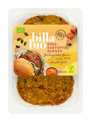 Bild von BILLA Bio Süsskartoffelburger